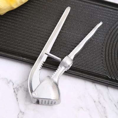 1PCS Stainless Steel Garlic Press Kitchen Accessories Cooking Ginger Mincer Crusher Squeeze Masher Tools