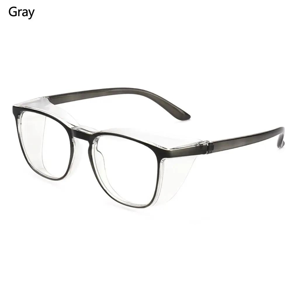Dust-proof UV400 Protection Eye Protection Glasses Anti Pollen Goggles Safety Glasses Anti-fog Blue Light Blocking Glasses серый