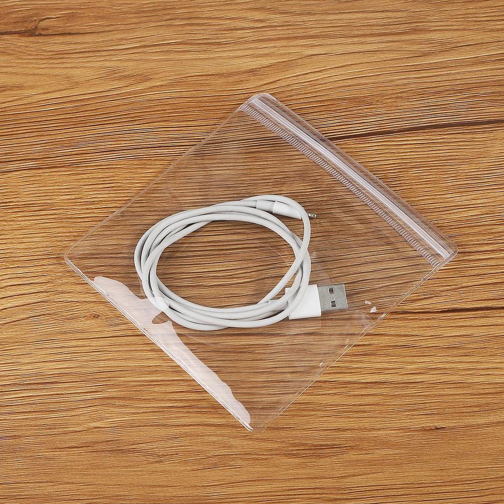 PVC Transparent Self Sealing Bag for Handmade Soap Dessert Accessories 50 Pcs