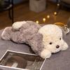 New Smiley Face Lying Down Dog Plush Toy - Cute Soothing Doll for Sleep