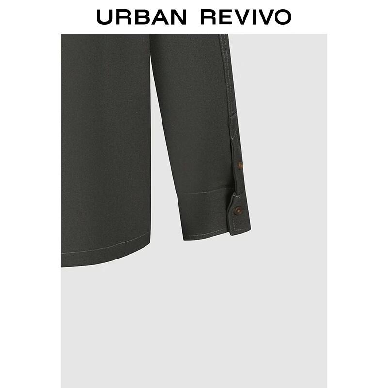 UR Men's Fashion Lapel Loose Button-Down Shirt