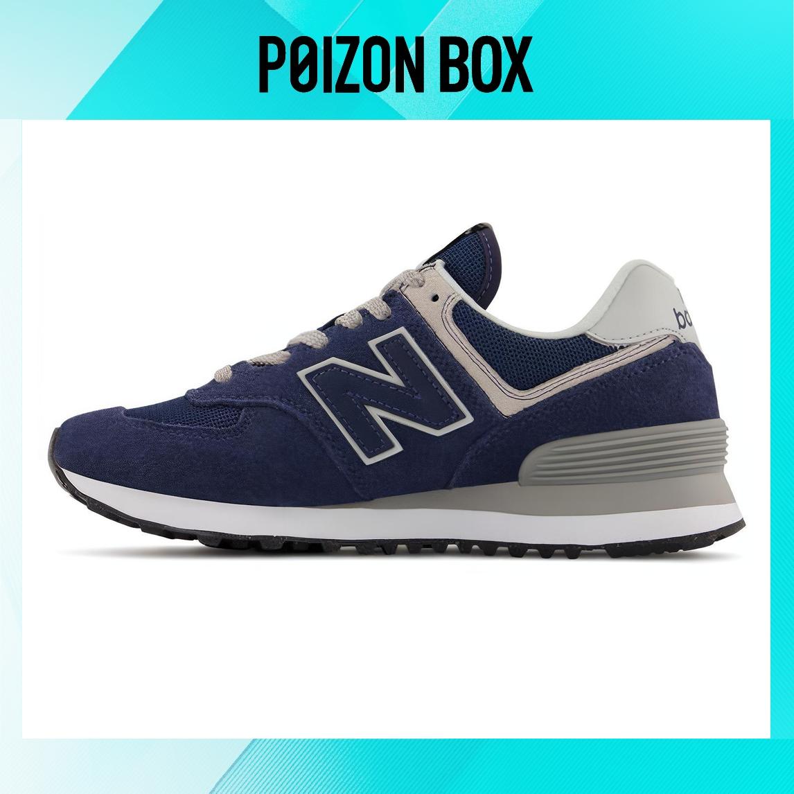 

кроссовки New Balance Wmns 574 Low-Top Running Shoes Blue/Grey WL574EVN