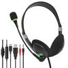 Universal USB Wired Over-Ear Gaming and Music Headset