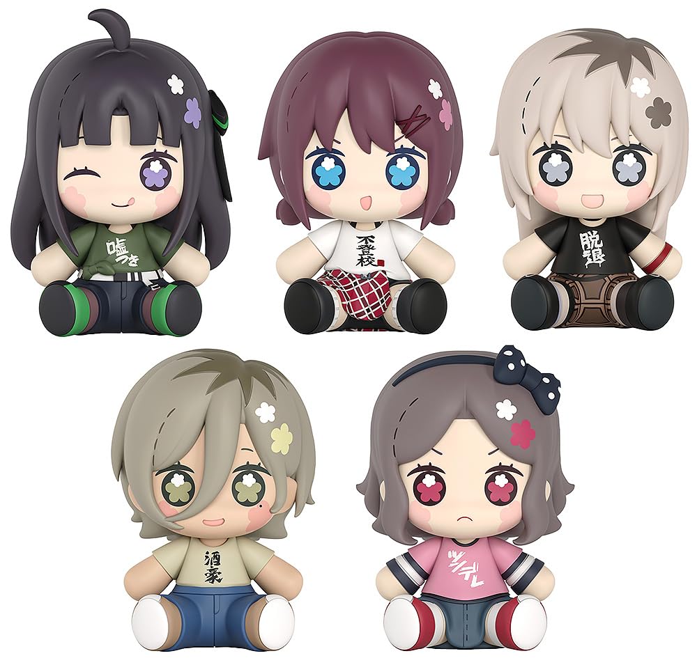 Good Smile Company Huggy Secret Girls Band Cry Movable Figure 5-Piece Box