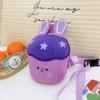 Bunny Shaped Cute Children Chest Bag Kindergarten Kids Snack Crossbody Bag