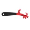 3 In 1 Drum Bung Wrench Bucket Lid Opener Tool Multi Functional Paint Can Opener Tool With Anti Slip Handle for Steel Drums Plastic Drums