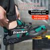 Lightweight Work Safety Shoes Men Breathable Protective Work Sneakers Steel Toe Shoes Anti-smash Indestructible Safety Boots