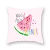 Flower Cushion Cover Pineapple Floral Pillow case Decorative for Sofa Car Seat Living Room Home Decor Soft Summer Covers 45x45cm