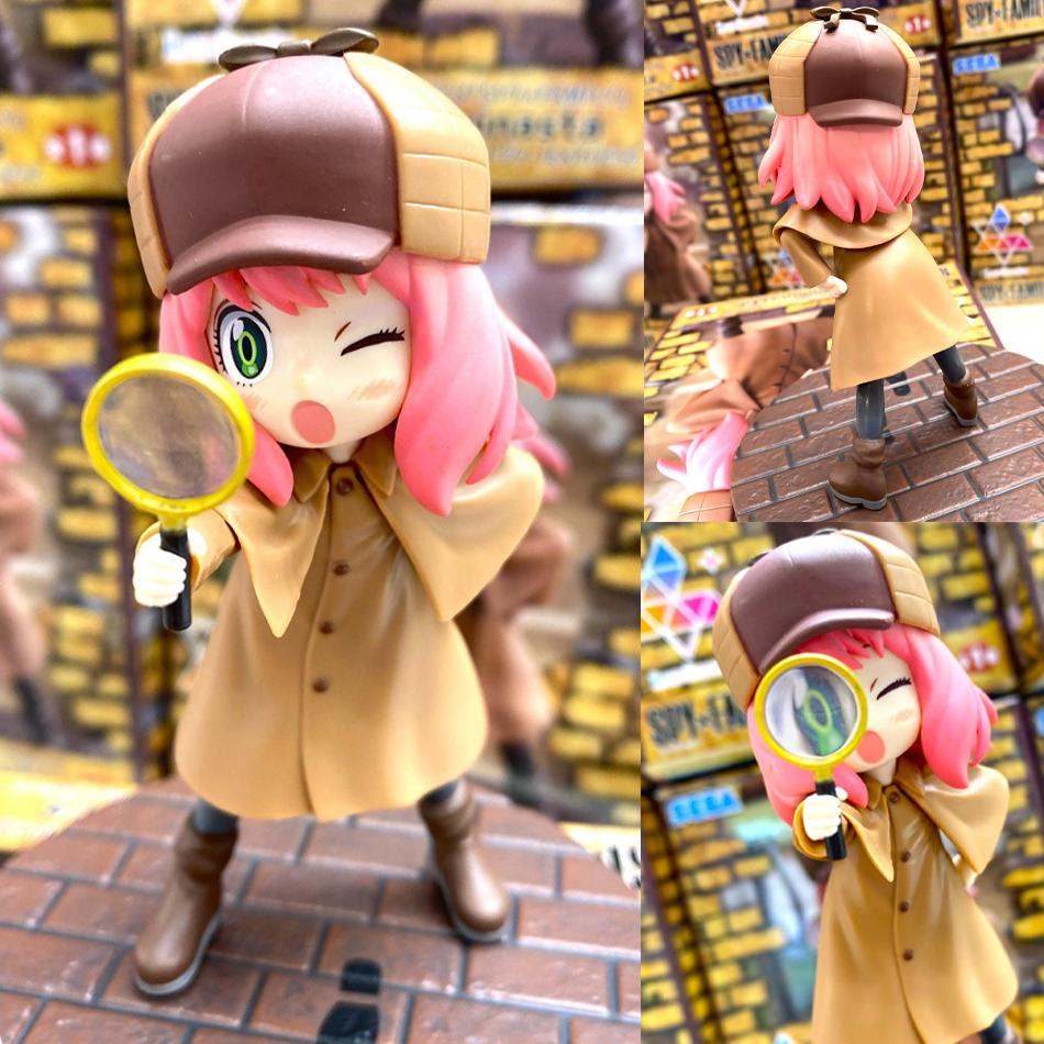 1-3Pcs Kawaii Anime Spy X Family Action Figure Toys Pvc Anya Detective Spy Family Figures Desktop Decoration Cute Gifts