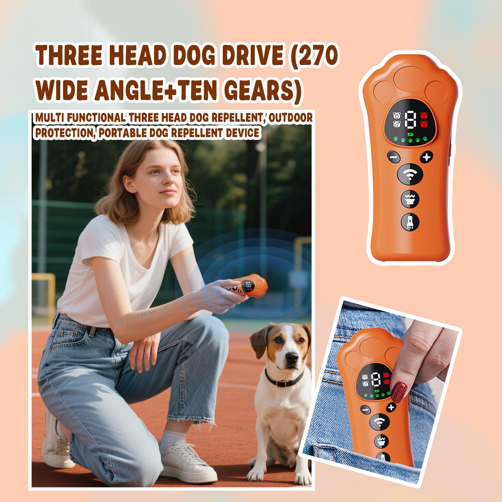 

Улучшенная собака перестает лаять и отпугивает диких собак стробоскопическими огнями + звуком 40 кГц (Дальность 50 футов).Безопасный, гуманный и портативный для прогулок/на природе One Size оранжевый