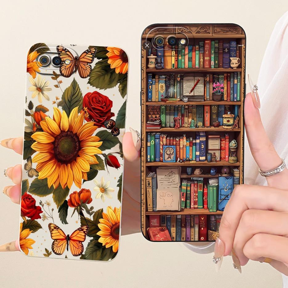 For Realme C2 Case RMX1941 Cute Cat Duck Cartoon Cover Soft Silicone Phone Case For Oppo A1k CPH1923 OppoA1k RealmeC2 Funda Bags