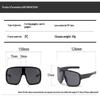 Y2K Style Cycling Sunglasses Windproof Glasses For Men Women Retro-Reflective Sheeting Lens Road Riding Sport Glasses