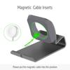 Aluminum Charger Stand for Apple Watch Dock Station Charging Holder for iWatch Ultra 1 2/10/9/SE/8/7/6/5/4/3/2/1 Silicon Bracket