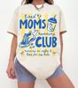 Tired Moms Running Club Shirt, Running On Coffee & Love for My Kids Tee, Cool Mom Shirt, Striped Marathon Mom Outfit, Funny Running Top