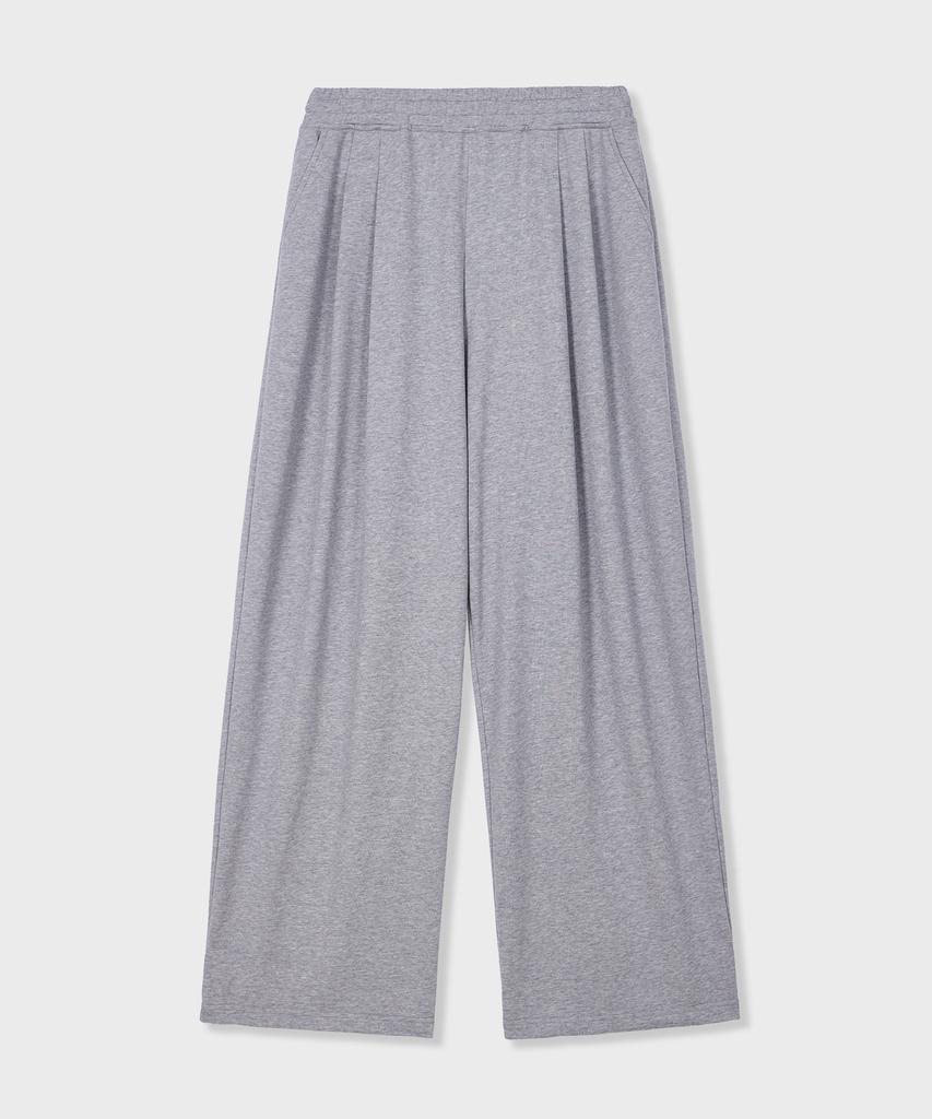 GLW Comfort Wide Two-Pleat Sweatpants Gray