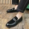 Men's Leather Slip-on Shoes Business Dress Shoes Formal Casual Loafer Oxford Wedding Shoes