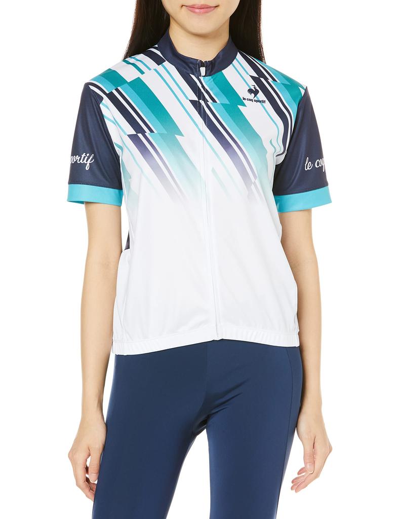 Coq Cycling Sweat Quick Road Short Sleeve NVY S [Le Sportif] Jersey, Absorbent, Drying, Stretch, Bicycle, Bike, Shirt, Women's