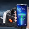 Solar Rechargeable Portable Searchlight Multifunctional Spotlights Outdoor LED COB Lighting Strong Light Flashlight