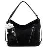 Retro fashion tote bag women 2025 commute to work large capacity shoulder bag backpack