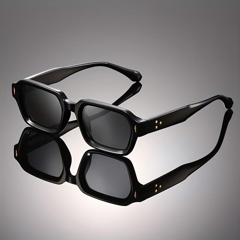 High-end retro square full-frame decorative lenses, classic, durable and versatile for both men and women