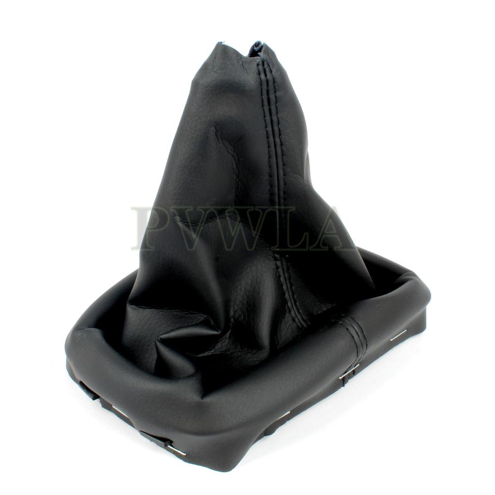 

5/6-ступенчатая ручка переключения передач с PU-кожей для Seat alhambra 2000 2001 2002 2003 2004 2005 2006 2007 2008 2009 2010 Black line Boot