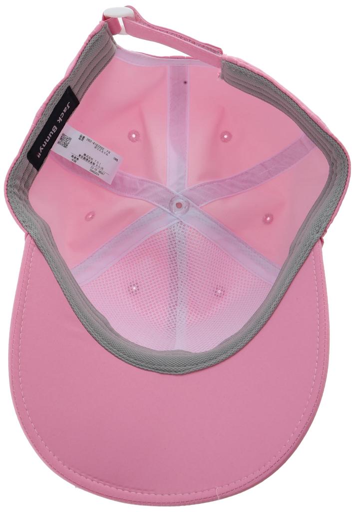 [Jack Bunny] Women's Cap (Detachable Ribbon, Adjustable Size)  Golf Hat  262-4187202 090Pink FR
