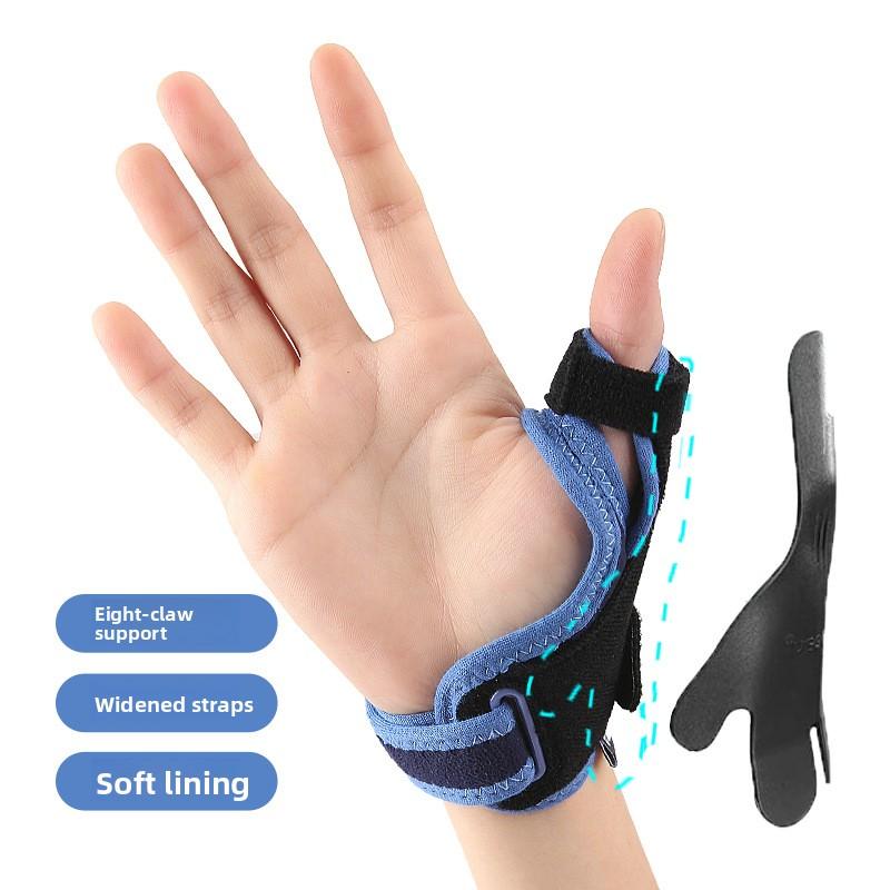 

Sports Protection Thumb Cover Tendon Sheath Wrist Guard Housework Mother Hand Decompression Support Finger Fixing Belt L