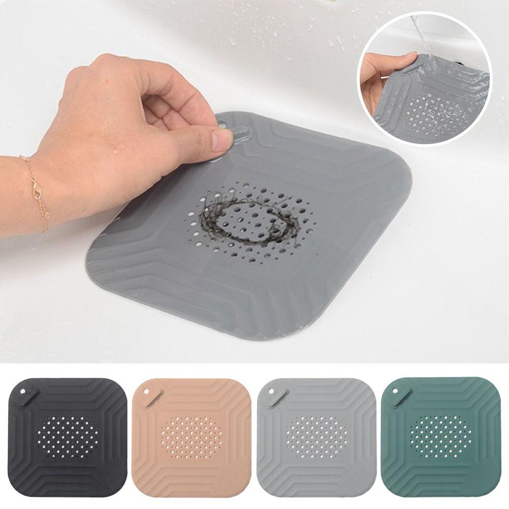 Square Shape Sewer Outfall Drain Filter Floor Drain Mesh Trap  Kitchen Bathroom Accessories
