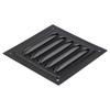 Copertura Griglia Sfiato Aria 100-400 cm Coperture Griglia Sfiato in Alluminio Griglia Quadrata Uscita Aria Muro Esterno Griglia di Ventilazione Cucina Bagno