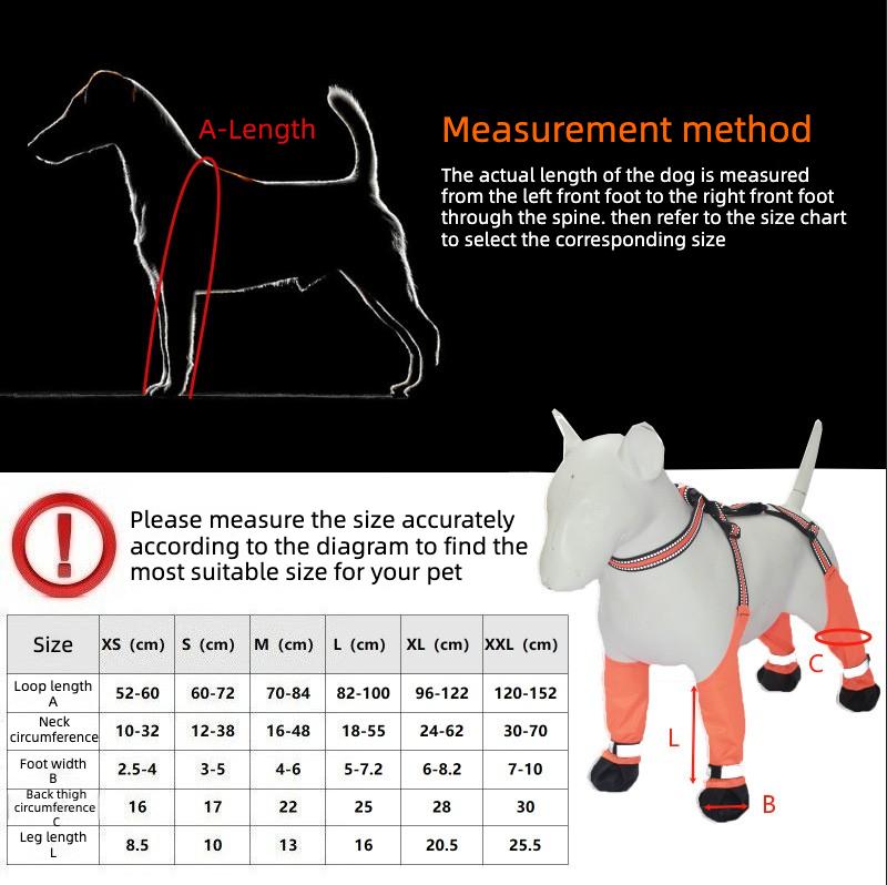 Water Proof Dog Shoes,Dog Protectors Shoes With Suspenders Slip Reflective Dog Boots,Dirty-proof & Anti-Slip Dog Shoes.