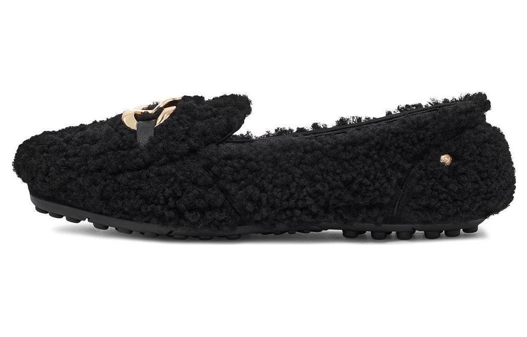 UGG SlipOn Comfortable Loafers Versatile Black Women s 1153515-BLK 36