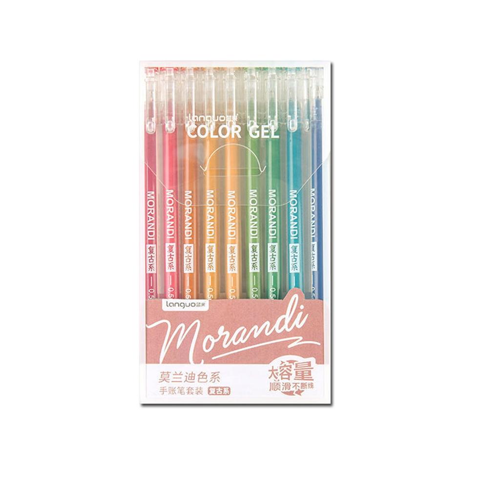 Colored Gel Pens  9 Colors  Smooth Writing For Adults And Kids Writing Journaling Taking Notes Drawing For School Supplies 10ml