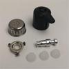 Electric Pressure Cooker 7-Piece Accessory Set: Vent Valve, Anti-Clogging Cover, Float Valve Cap, Drawstring Bag