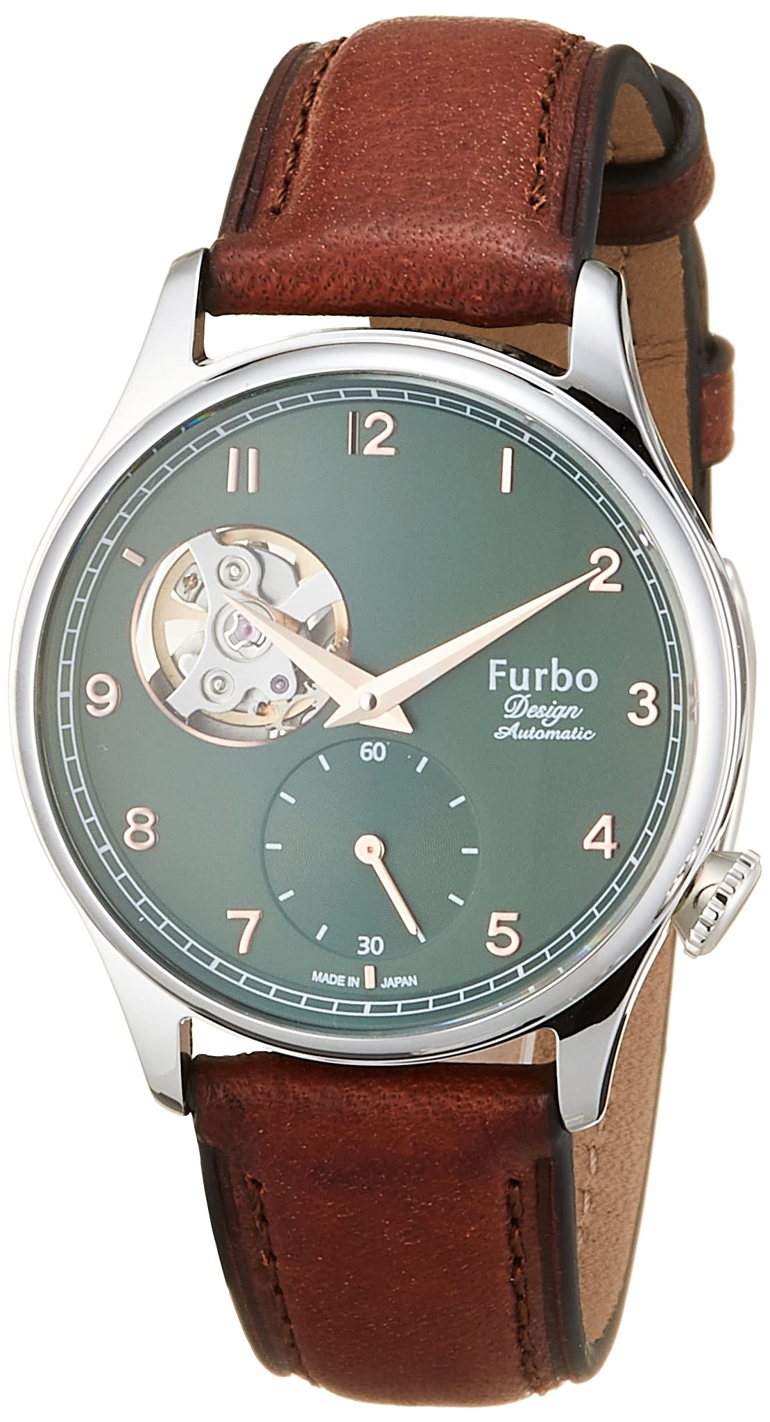 

Furbo Design Shave Off Automatic Watch Brown NF03W-GR