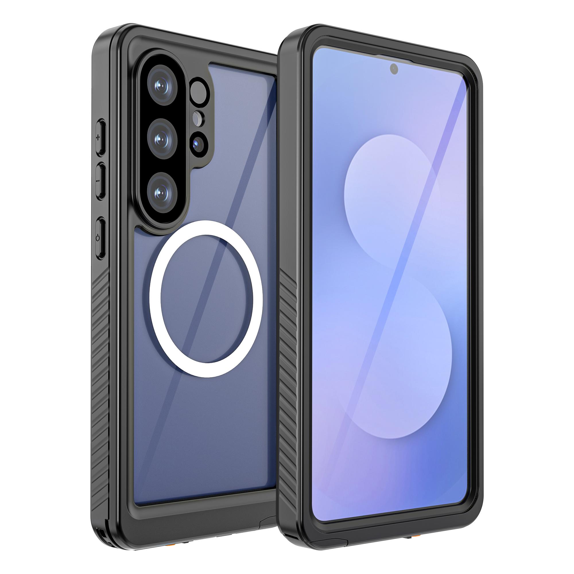 REDPEPPER FS Series For Samsung Galaxy S26 Ultra IPX8 Waterproof Case PC TPU PET Clear Magnetic Phone Cover