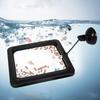 Square Fish Feeding Circle Aquarium Feeding Ring Fish Tank Station Floating Food Tray Feeder Aquarium Accessory with Suction Cup