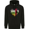 Love Flag Central African Republic Football Hoodie