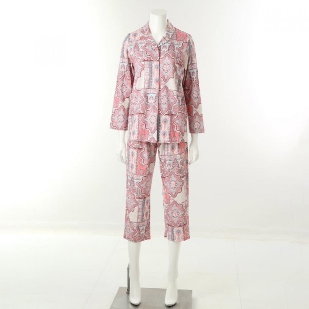 Wacoal 100  Cotton Knit PaiSley Women S pajamaS Wpa2506w 85(55)