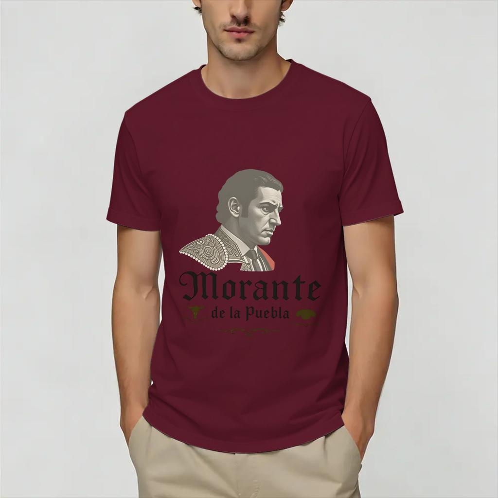 Morante De La Puebla Unisex T-Shirt Vintage T-Shirt Kurzarm Rundhals T-Shirt Baumwolle Sommerkleidung