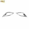 2pcs For Toyota Highlander - Chrome Car Rear Bumper Fog Light Cover Trim