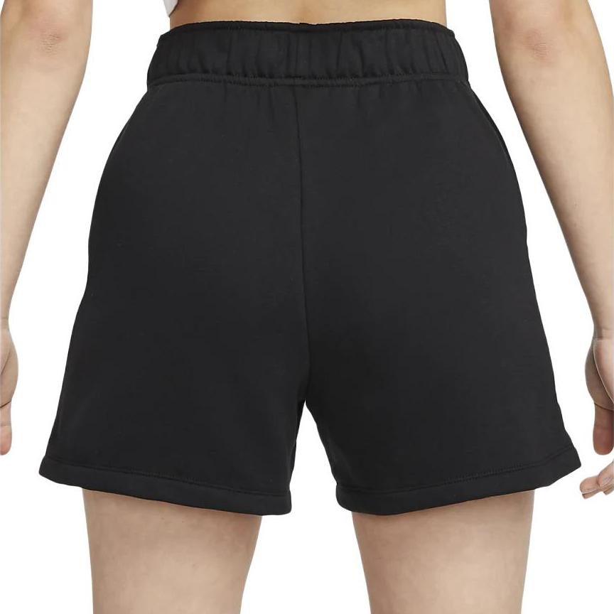 Nike Pantaloni scurți casual cu imprimeu cu sigla cu litere uni Pantaloni scurți pentru femei Negru DM6471-010