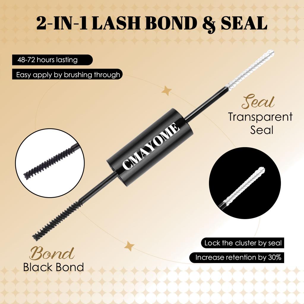 False Eyelash Glue Double Head Diy Glue Beauty Tool Self-Grafting Quick-Drying Eyelash Glue