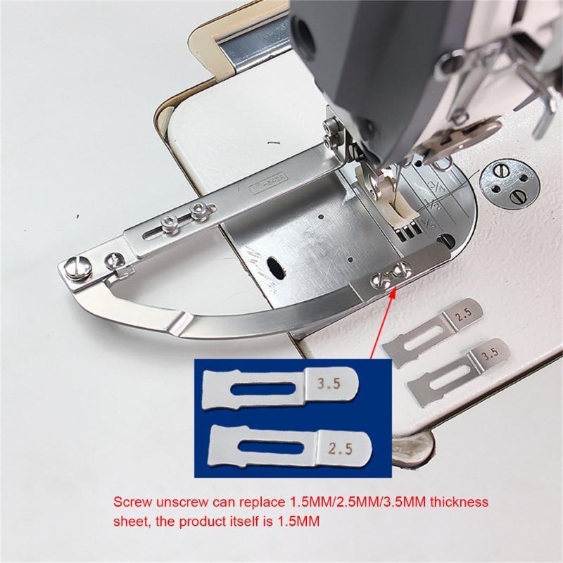 Quilting Guide Binding Tool Stainless Steel Quilting Guide Attachment Sewing Machines Presser Foot Accessories