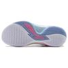 Li Ning Flashing Ling Fabric Shock Absorbing Durable Low Top Basketball Shoes Men Sneakers White Blue ABPU001-2