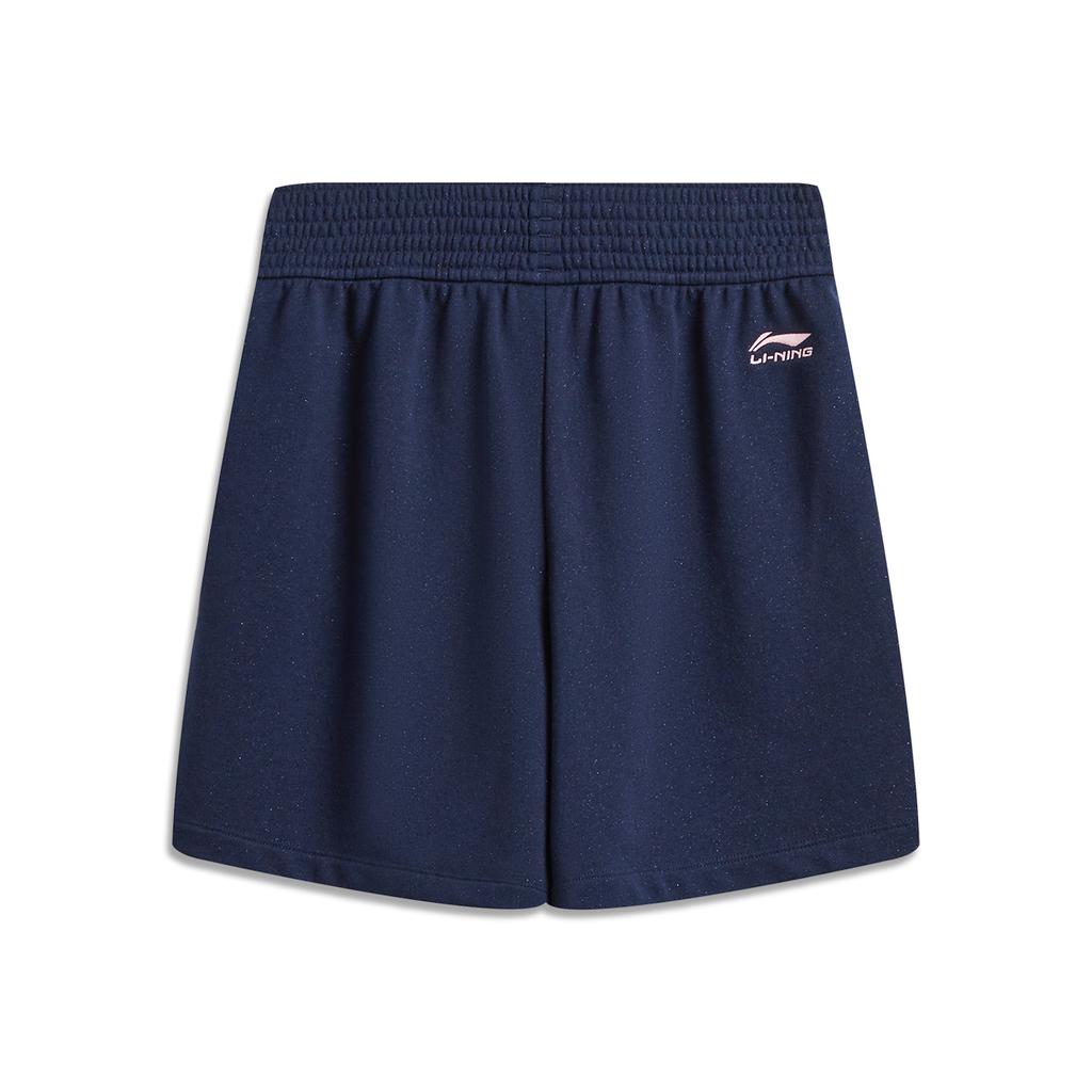 Li Ning Sports Lifestyle Series Loose Logo Casual Shorts Women Shorts AKSW230-2