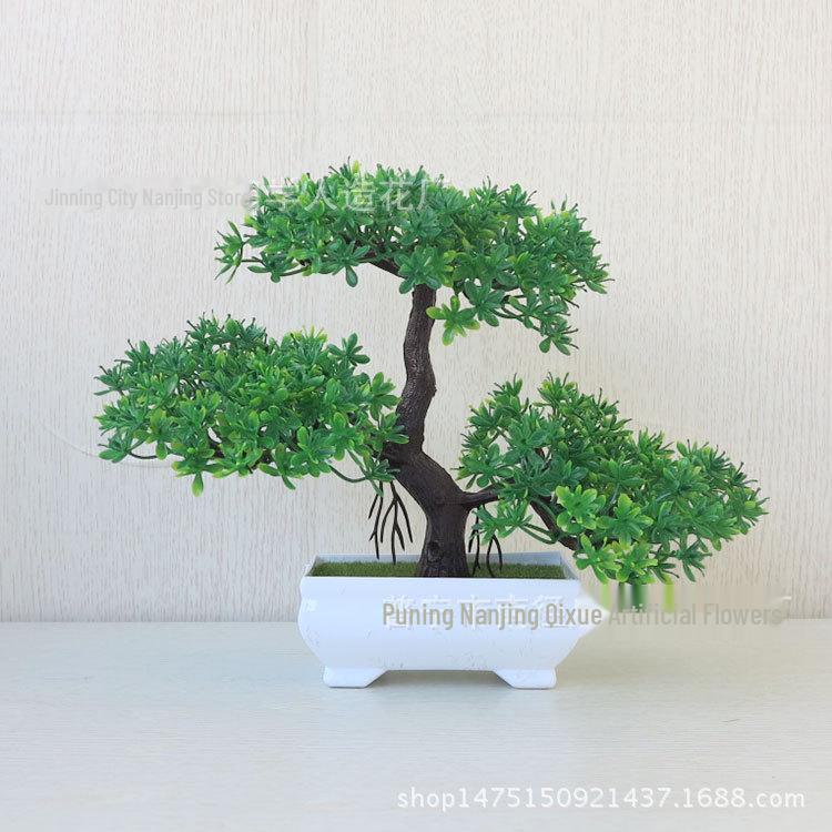 Small Artificial Potted Plant - Desktop Decoration Bonsai