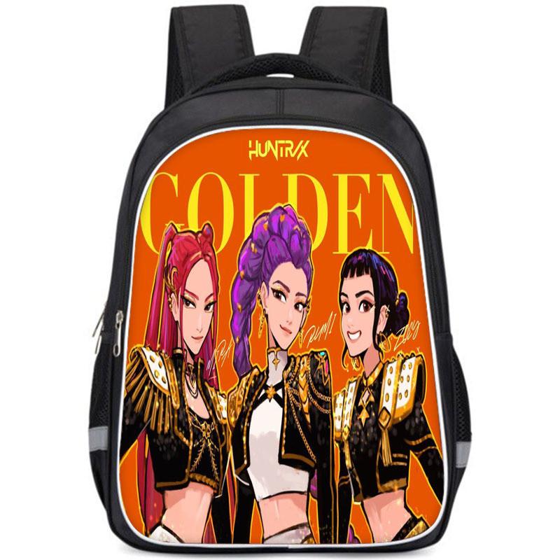 Kpop Demon Hunters Childrens Backpack With Breathable Oxford Fabric For School Use