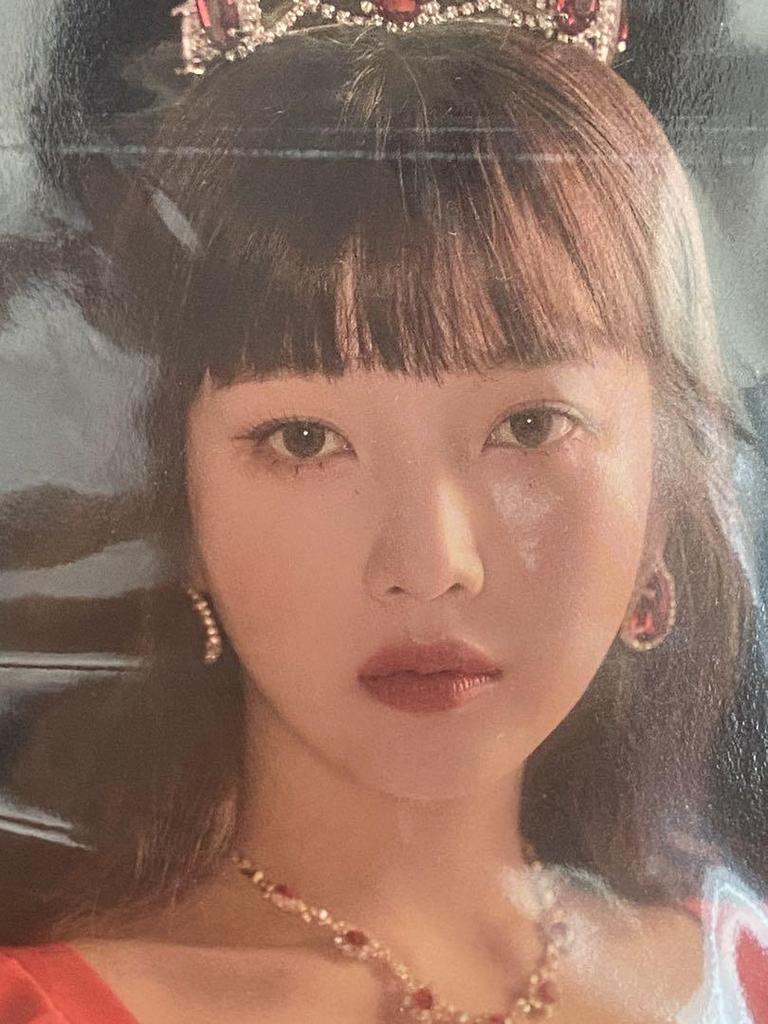 [USED] Red velvet la rouge JOY invitation card