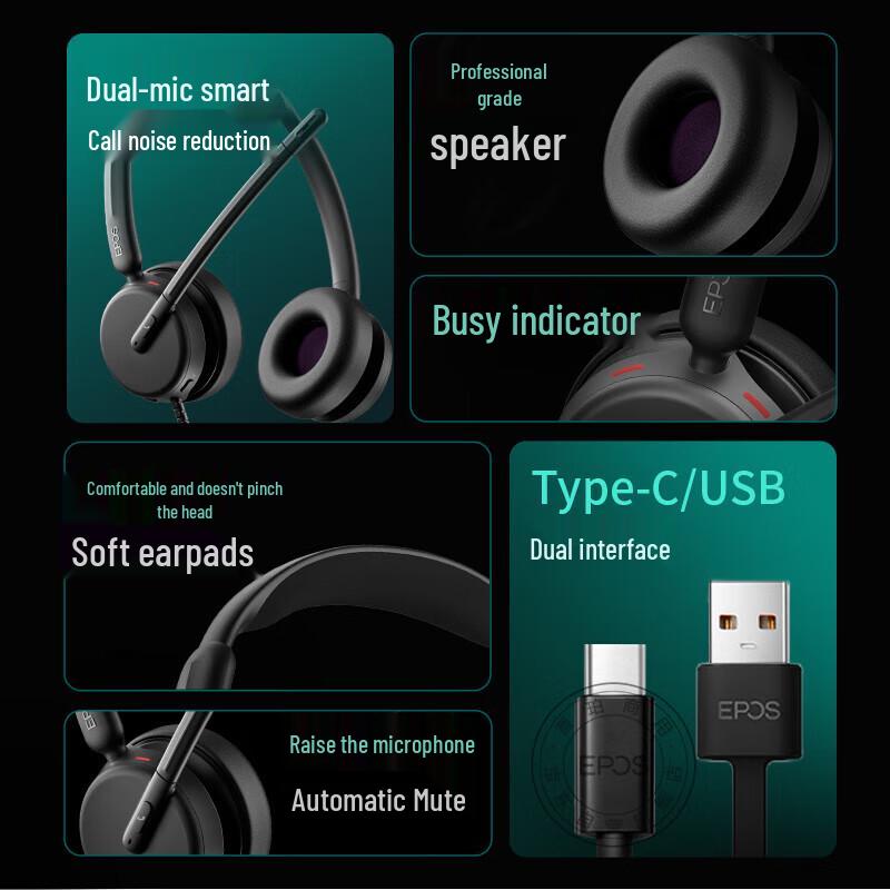 EPOS IMPACT 460T Headset