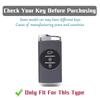 TPU Car Key Fob Case For Chery Tiggo 7 Pro 8 Pro Exeed Tiggo 2 3x Arrizo 5 Pro Gx 5x EQ7 Key Cover Chain Key Holder Accessories